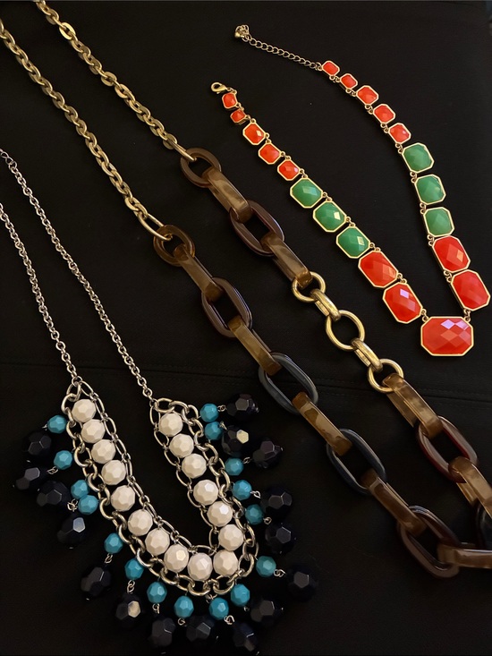 Jewelry - Lot of 3 Statement Necklaces